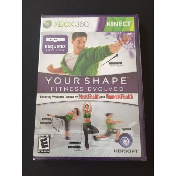 Your Shape Fitness Evolved Xbox 360 Kinect Video Game New Sealed - Picture 1 of 4